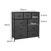 9 Chest of Drawers Storage Cabinet