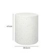 Side Table Terrazzo Round End