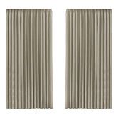 2XBlockout Curtains Chenille 240x250 Coffee