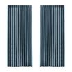 2XBlockout Curtains Chenille 180x250 Blue CD1016-180x250-DG