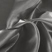 Silky Satin Quilt Cover Set Bedspread Dark Grey Queen
