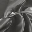 Silky Satin Sheets Fitted Flat Single Grey Dark Grey