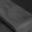 Silky Satin Sheets Fitted Flat Queen Black