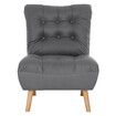 Accent Chair Sofa Recliner Adjustable Grey