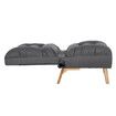Accent Chair Sofa Recliner Adjustable Grey
