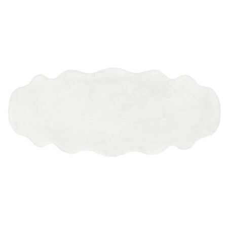 Floor Rug Area Rugs Cloud Fluffy 60X160cm White