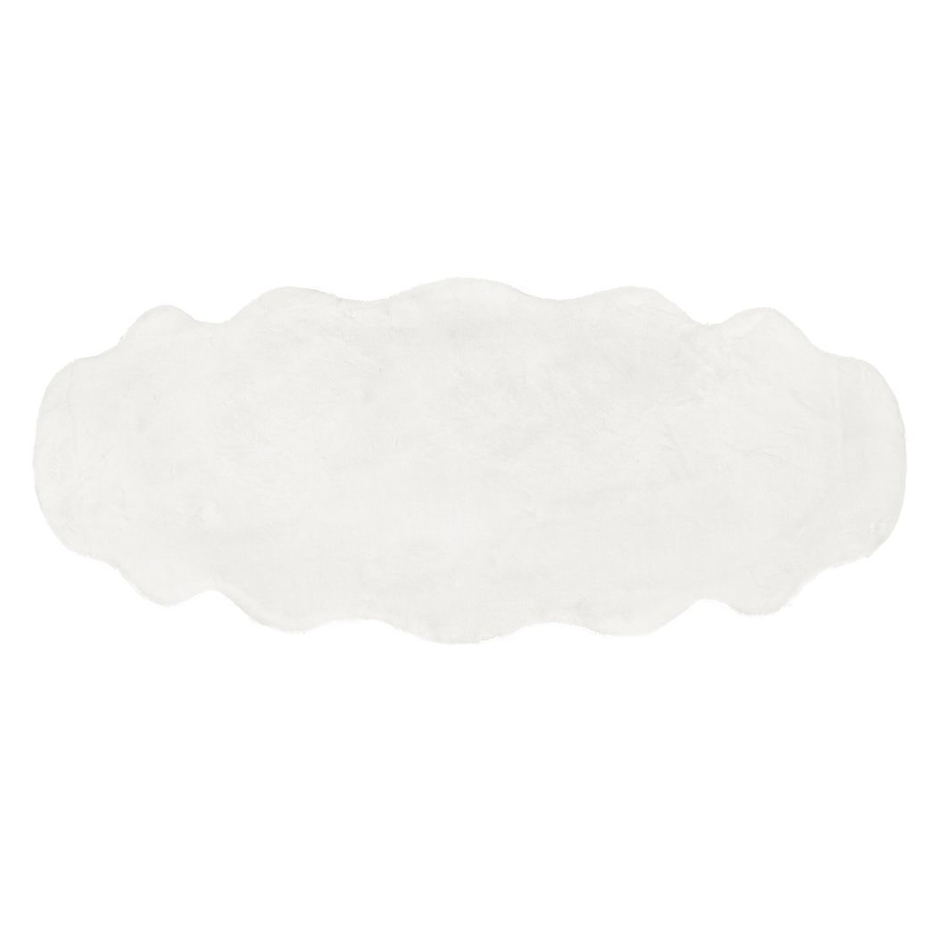 Floor Rug Area Rugs Cloud Fluffy 60X160cm White