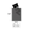 Weighted Blanket Cover Quilt Double