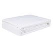 3pcs Sinigle Size 100% Bamboo Bed Sheet Set in White Colour Single