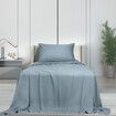 3pcs Sinigle Size 100% Bamboo Bed Sheet Set in Grey Colour Single