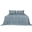 4pcs Queen Size 100% Bamboo Bed Sheet Set in Grey Colour