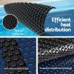 Aqua Buddy Pool Cover 600 Micron 8.5x4.2m w/ Roller 5.55m Swimming Pools Black Solar Blanket