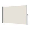 Instahut Side Awning Sun Shade Outdoor Blinds Retractable Screen 2X3M Cream