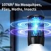 Bug Zapper Outdoor with LED Light, Electric Mosquito Fly Zapper Cordless for Patio, Camping, Backyard