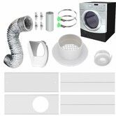 Dryer Accessory Clothes Dryer Vent Parts Clothes Connector  Fittings Indoor Dryer Vent Kit Window Duct Parts Accessories