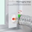Dryer Accessory Clothes Dryer Vent Parts Clothes Connector Fittings Indoor Dryer Vent Kit Window Duct Parts Accessories
