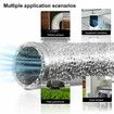 Dryer Accessory Clothes Dryer Vent Parts Clothes Connector Fittings Indoor Dryer Vent Kit Window Duct Parts Accessories
