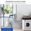 Dryer Accessory Clothes Dryer Vent Parts Clothes Connector Fittings Indoor Dryer Vent Kit Window Duct Parts Accessories