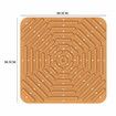 Silicone Chicken Coop Mats Nesting Box Liners Washable Reusable For Eggs Bedding Pads Color Brown