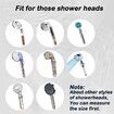 10Pcs Shower Filter for Handheld Shower Head, Replacement Filters for Hard Water Remove Chlorine and Harmful Substances