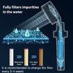 10Pcs Shower Filter for Handheld Shower Head, Replacement Filters for Hard Water Remove Chlorine and Harmful Substances