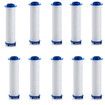 10Pcs Shower Filter for Handheld Shower Head, Replacement Filters for Hard Water Remove Chlorine and Harmful Substances