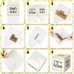 Gold Brass Donation Box Ballot Box Raffle Box Safe Suggestion Box with Raffle Tickets Cards Ballot Box with Slot Collection Box for Raffles (1 Pack)
