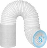 5Inch 130mm Length up to 1.5M Portable AC Air Conditioner Hose Anti-ClockwiseSupport Counter-Clockwise Thread