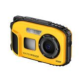 Underwater Camera, 48MP Dual Screen Selfie Digital Camera for Photography, 16FT Waterproof Camera for Snorkeling, Surfing, Rafting
