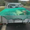 2M x 3M Cargo Net Ute Trailer Truck 35mm Mesh Bungee Cordw With 15pc Hook