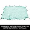 2M x 3M Cargo Net Ute Trailer Truck 35mm Mesh Bungee Cordw With 15pc Hook