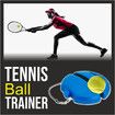 Tennis Training Aids Base With Elastic Rope Ball Practice Self-Duty Rebound Tennis Trainer Partner Device