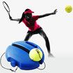 Tennis Training Aids Base With Elastic Rope Ball Practice Self-Duty Rebound Tennis Trainer Partner Device