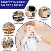 Corner Protector Baby,Table Corner Protectors for Baby Corner Protector Guards Clear Corner Protectors for Furniture Corner Protectors Corner Guards Baby Proof Corner Covers 20 Pack