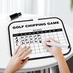 2-in-1 Golf Chipping Game Training Mat Interactive Putting Dart Game Indoor Outdoor Games For Kids Home Backyard Office
