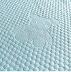 180*200cm 3p Set  Wrap Around  Bedding Mat  Summer Cool Feeling Silky Pillow Case Bean-shaped massage Breathable Antibacterial Foldable Washable