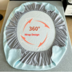 120*200cm 2p Set Wrap Around Bedding Mat Summer Cool Feeling Silky Pillow Case Bean-shaped massage Breathable Antibacterial Foldable Washable