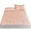 180*200cm 3p Set Thickend Latex Wrap Around  Bedding Mat  Summer Cool Silky Pillow Case Bean-shaped massage Breathable Antibacterial Foldable Washable