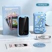 Kid Smart Phone, Touchscreen Learning Education Phone,Christmas Birthday Gifts for 4-9 Year Old (Blue)