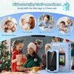 Kid Smart Phone, Touchscreen Learning Education Phone,Christmas Birthday Gifts for 4-9 Year Old (Blue)
