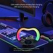 Night Light Bluetooth Speaker, Wireless Charging Speaker, Best Birthday Ideas for Teenagers, Applicable for Bedroom