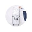 Clear PVC Luggage Cover Protectors,Transparent Waterproof Suitcase Sleeve for 20In+24In+28In Wheeled Suitcases (3PCS)