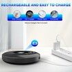 Portable CD Player Bluetooth,Rechargeable CD Player with Speakers and Headphones,Small CD Player for Car Plug in with Anti-Skip Protection