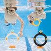 Diving Pool Toys Underwater Swimming Ring Duck Diving Ring