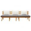 Garden Day Bed 200x65 cm Solid Wood Acacia