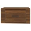 Wall-mounted Bedside Cabinets 2 pcs Brown Oak 50x36x25 cm