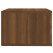 Wall-mounted Bedside Cabinets 2 pcs Brown Oak 50x36x25 cm