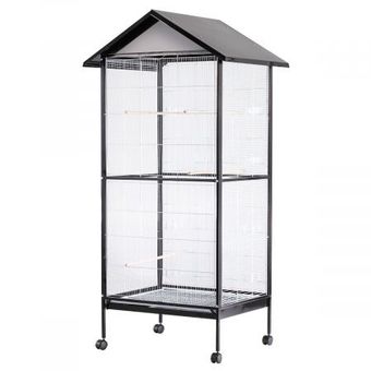 Large Bird Flight Cage Parrot Aviary Pet Budgie Cockatiel Canary ...