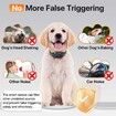 Dog Bark Collar, Smart Bark Collar with 5 Adjustable for Large Medium Dogs,Automatic Anti Barking Training Collar with Beep Vibration Shock Mode
