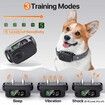 Dog Bark Collar, Smart Bark Collar with 5 Adjustable for Large Medium Dogs,Automatic Anti Barking Training Collar with Beep Vibration Shock Mode
